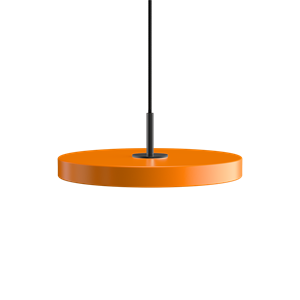 Umage - Asteria pendel m/ sort top - mini - Nuance orange (Ø31 cm)